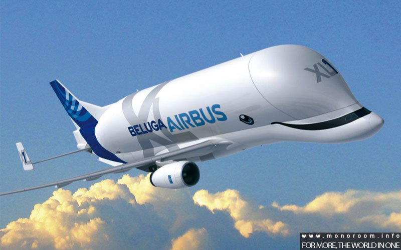 យន្ដហោះ​ដឹក​ទំនិញ​ទំហំ​យក្ស​របស់​«Airbus» រាង​ដូច​ត្រី​បាឡែន
